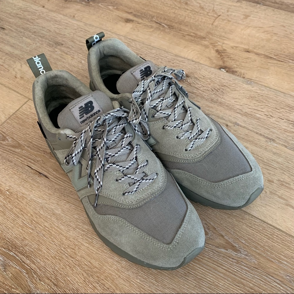 New Balance Cordura Fabric/Leather Shoes